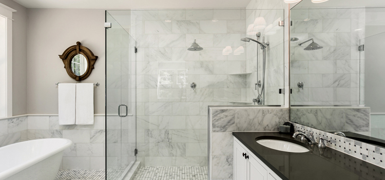 bathroom shower door installation in Chula Vista