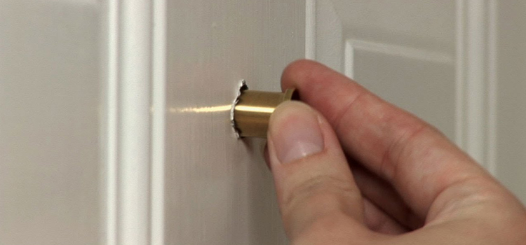 peephole door repair in Chula Vista