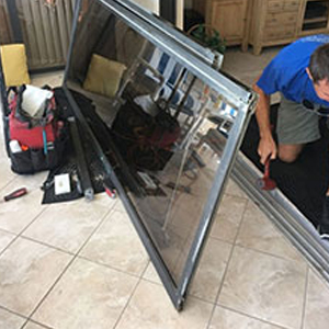 sliding glass door frame repair Chula Vista